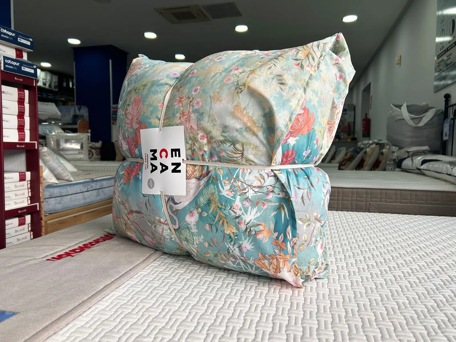 edredon con estampado animal