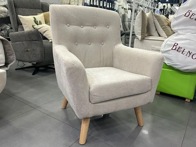 sillón modelo Lisboa estilo nórdico